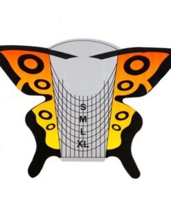 Cartine - Nail Form Gold Butterfly 500pcs