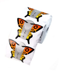 Cartine - Nail Form Gold Butterfly 500pcs