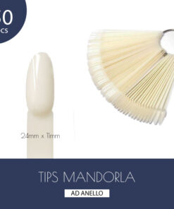 Tips anello 50pcs Mandorla