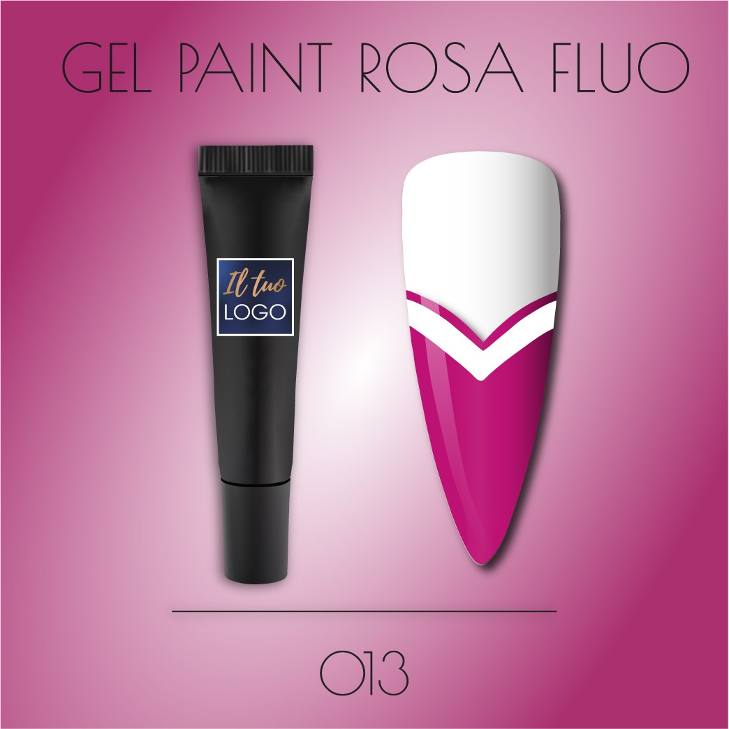 Gel Paint 13 Rosa Fluo