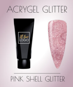 Acrygel Pink Shell Glitter 60ml