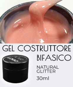 Gel 30ML Magik Costruttore Bifasico Natural Glitter