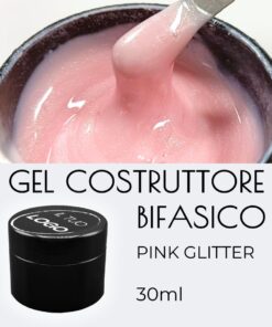 Gel 30ML Magik Costruttore Bifasico Pink Glitter